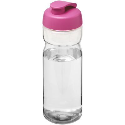 Branded H2O Active® Base 650 ml flip lid sport bottle