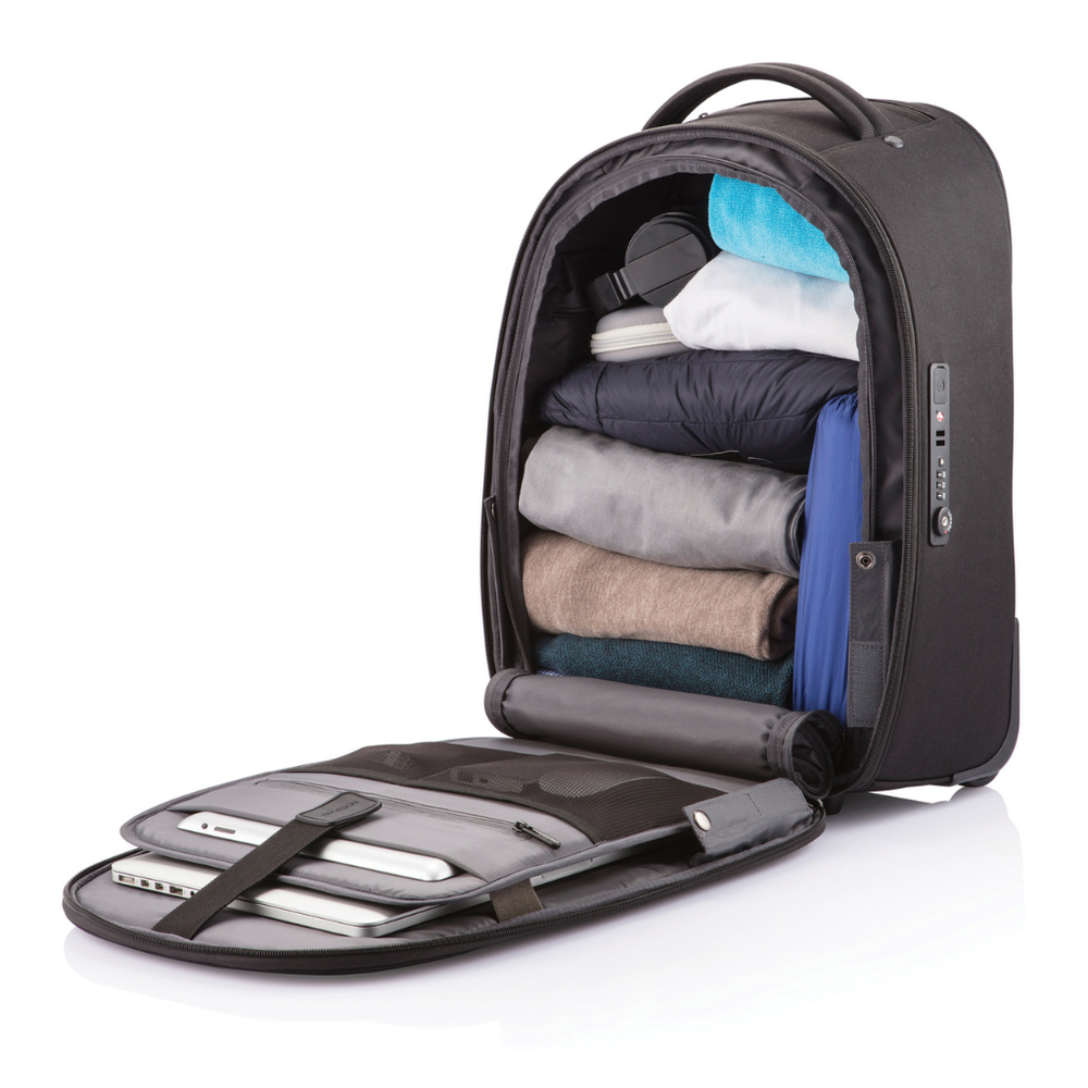 Branded Bobby backpack trolley