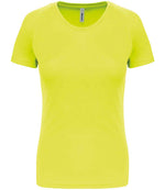 Proact Ladies Performance T-Shirt Fluorescent Yellow