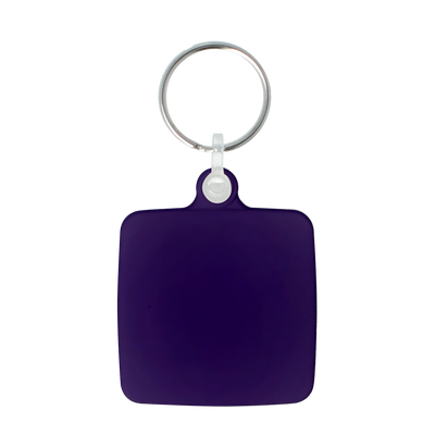 Recycled 45mm Square Keyring