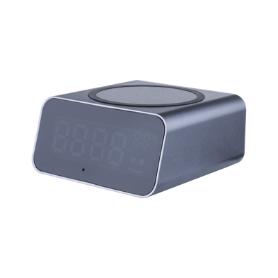 Xoopar REDDI Travel clock and wireless charger (PD) with BT