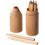 Branded Bossy 12-piece coloured pencil set