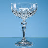 Branded 200ml Flamenco Crystalite Full Cut Champagne Saucer