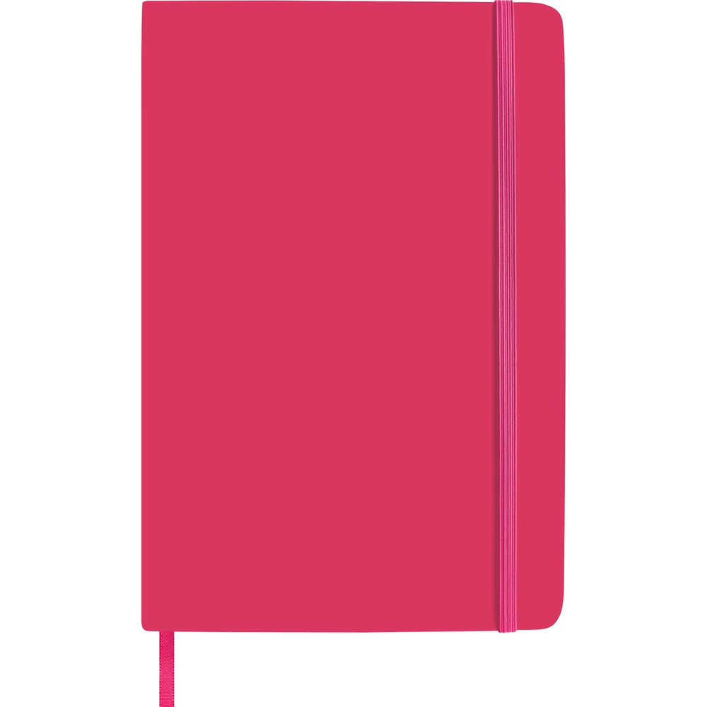 Branded Peverey Notebook soft feel (approx. A5)