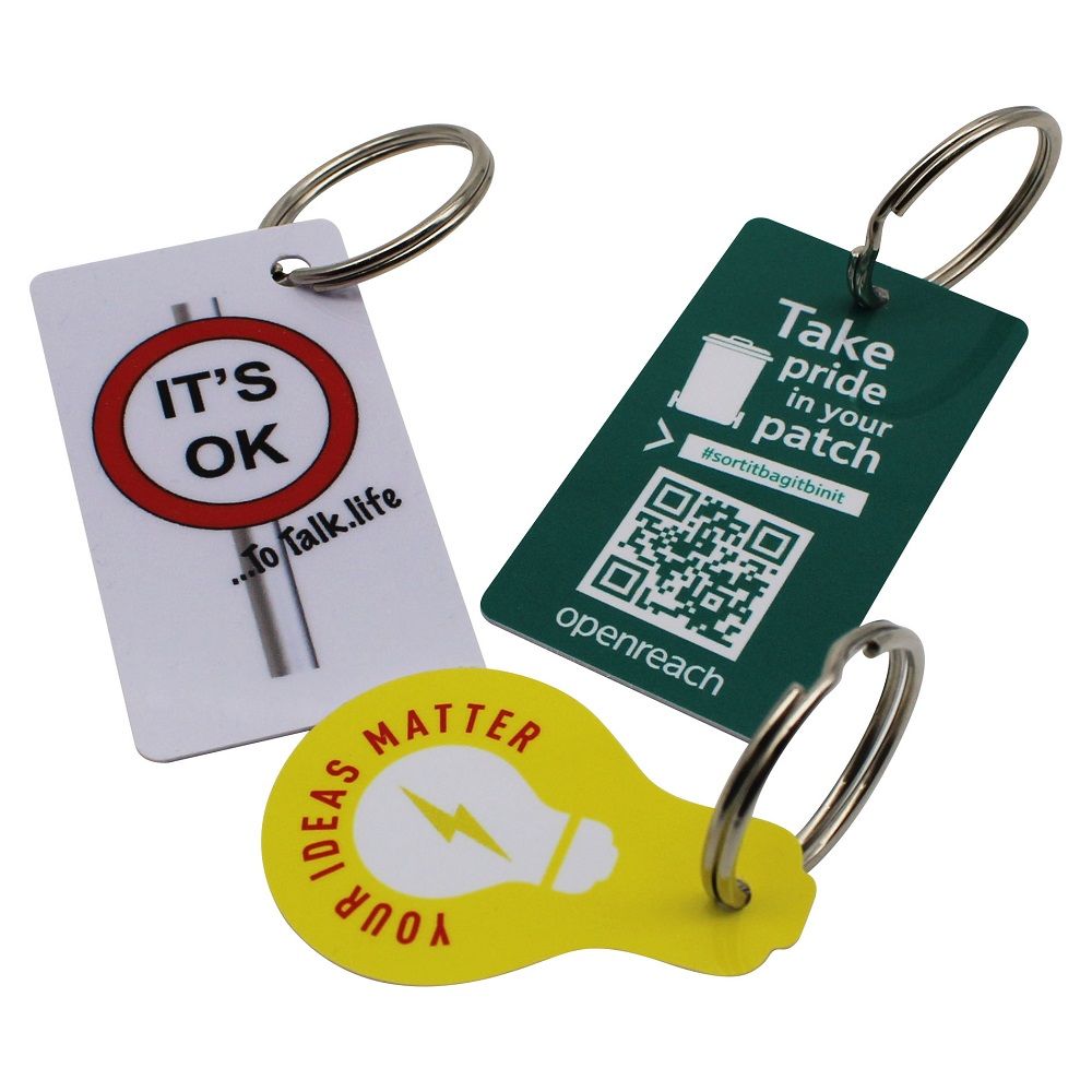 Custom Printed Plastic Cards (54x30mm: 0.76mm Thick)