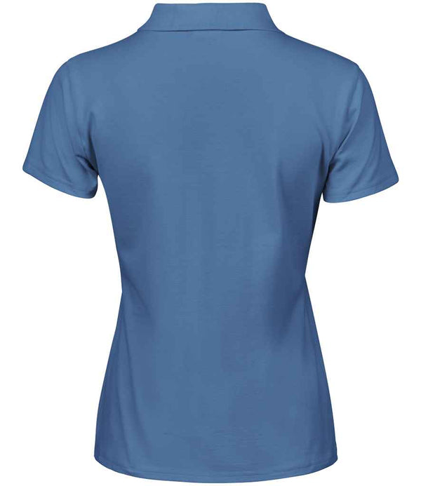 Tee Jays Ladies Luxury Stretch Polo Shirt Ocean Blue
