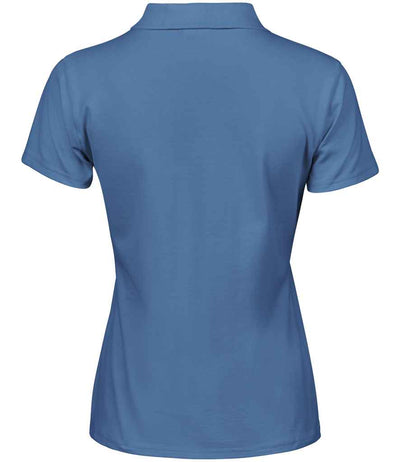 Tee Jays Ladies Luxury Stretch Polo Shirt Ocean Blue