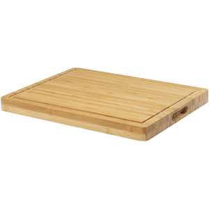 Branded Fet bamboo steak cutting board