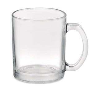 Transparent Gloss Glass Sublimation Mug - 300ml