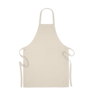 Branded Organic cotton apron 200 gr/m²