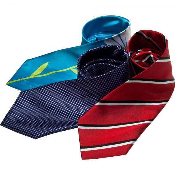 Branded Screen Printed Polyester Tie