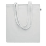 180 gr/m² Organic cotton shopping bag with Long Handles