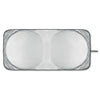 Foldable sun car visor