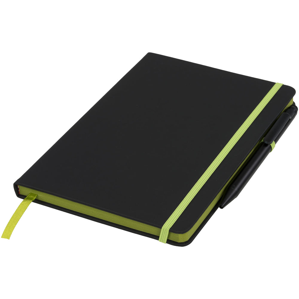 Branded Noir Edge medium notebook