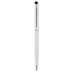 Twist and Touch ball pen in white colour