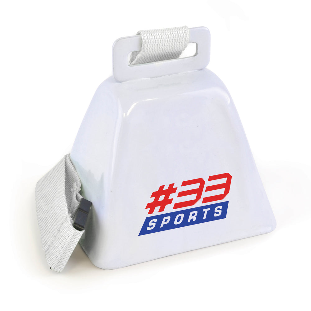 Branded Cow Bell Metal Cowbell with Lanyard