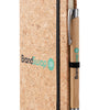 A5 Ceva Notebook & Wells Bamboo Pen Set