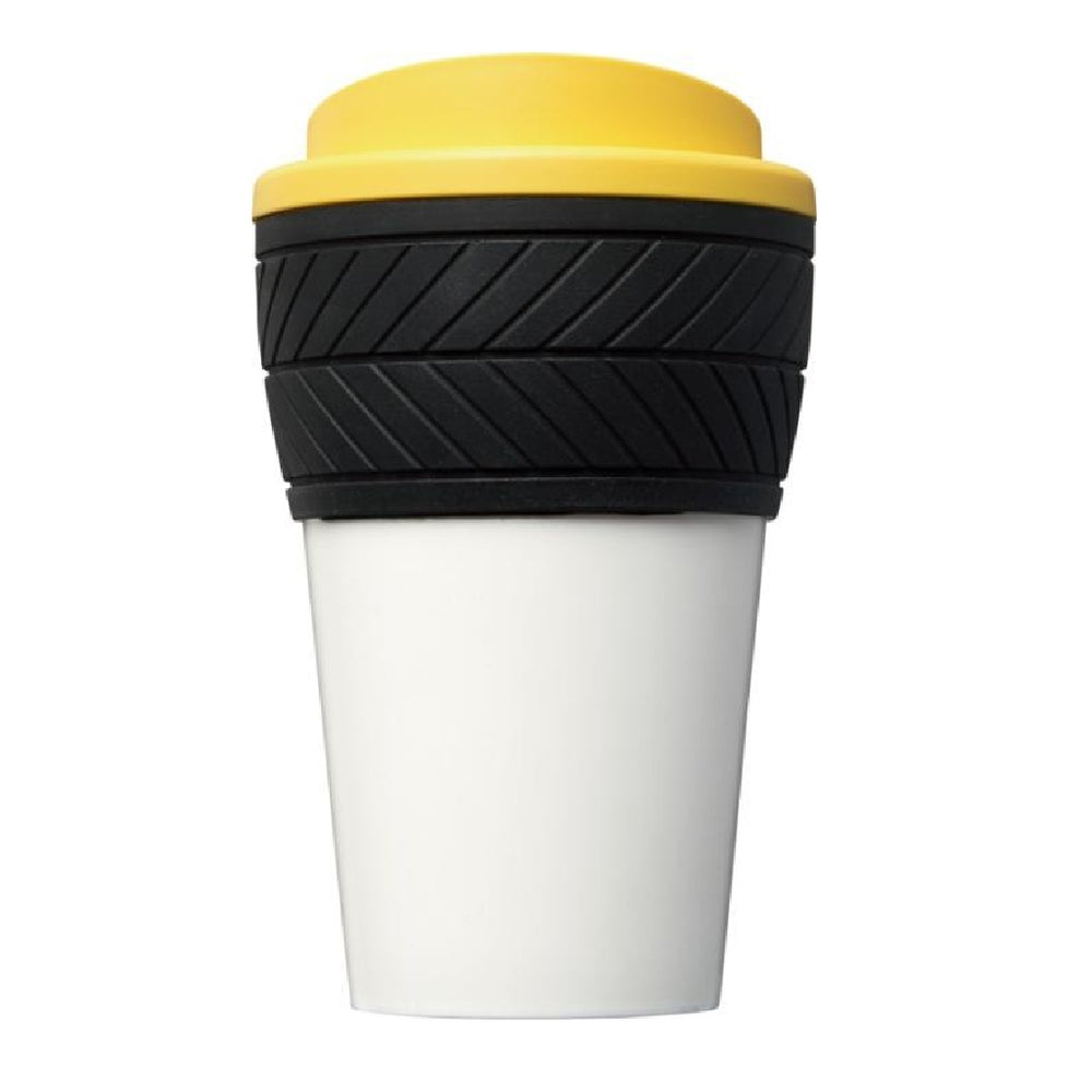 Branded Brite-Americano® tyre 350 ml insulated tumbler