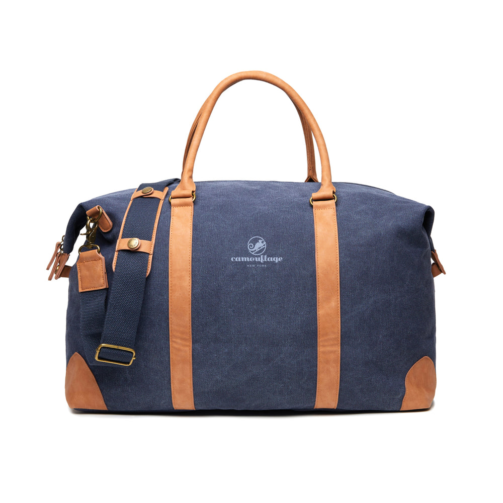 Branded VINGA Bosler RCS recycled canvas duffelbag