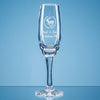 165ml Grosvenor Lead Crystal Champagne Flute with Star Cut Base