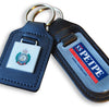 Leather Effect Keyring (Full Colour Print)