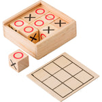 Branded Froden Wooden Tic Tac Toe game