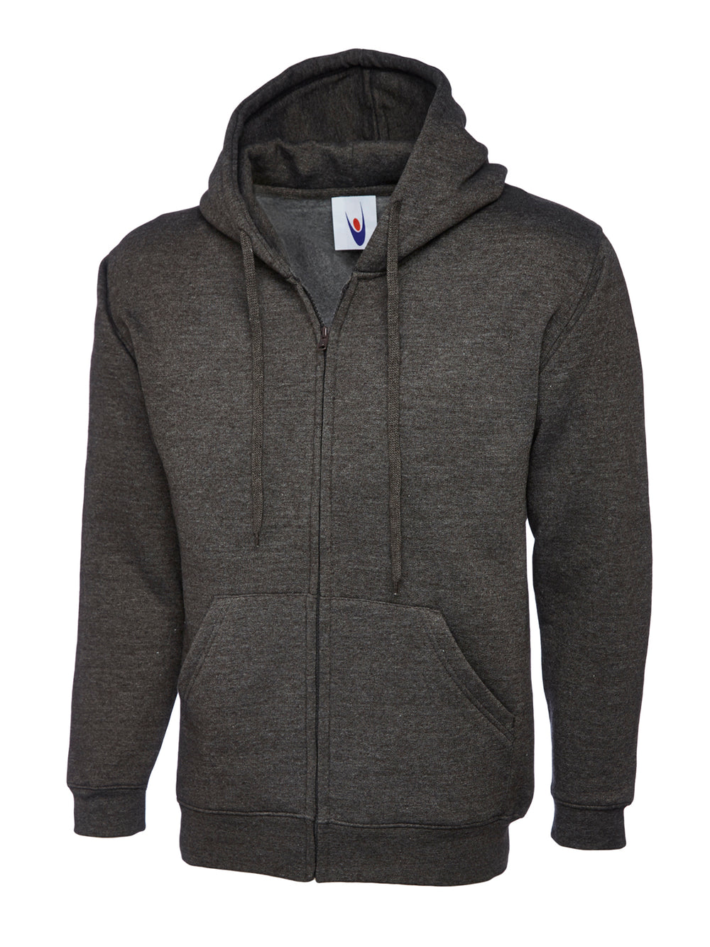 Branded Adults Classic Full Zip Hooded Sweatshirt
