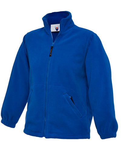 Branded Childrens Classic Full Zip Fleece Jacket