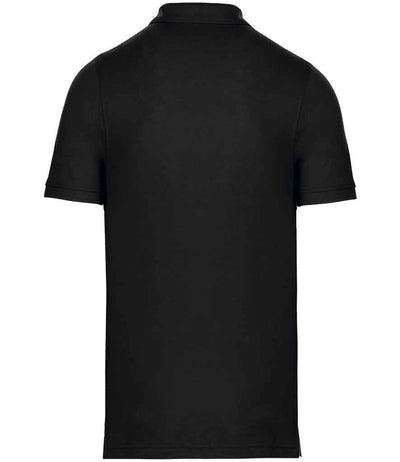 WK Designed to Work Anti-Bacterial Piqué Polo Shirt Black