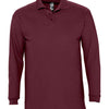 SOL'S Winter II Long Sleeve Cotton Piqué Polo Shirt