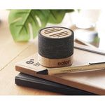 Branded Bamboo RPET wireless speaker
