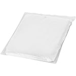 Branded Ziva disposable rain poncho with storage pouch