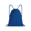 Branded Impact AWARE™ recycled cotton drawstring backpack 145g