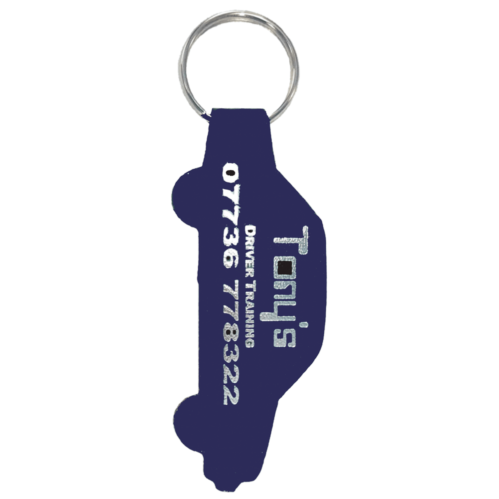Branded Car Shaped Keyfob
