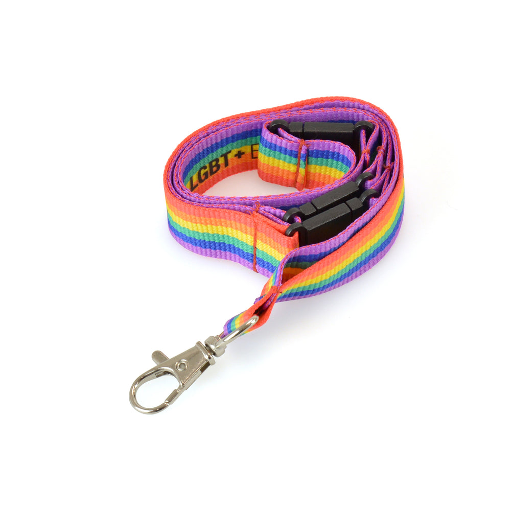 Branded Rainbow Safety Basic Lanyard 900 X 20MM