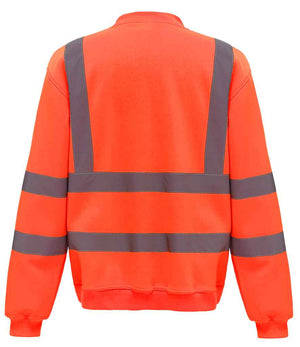 Yoko Hi-Vis Sweatshirt Orange