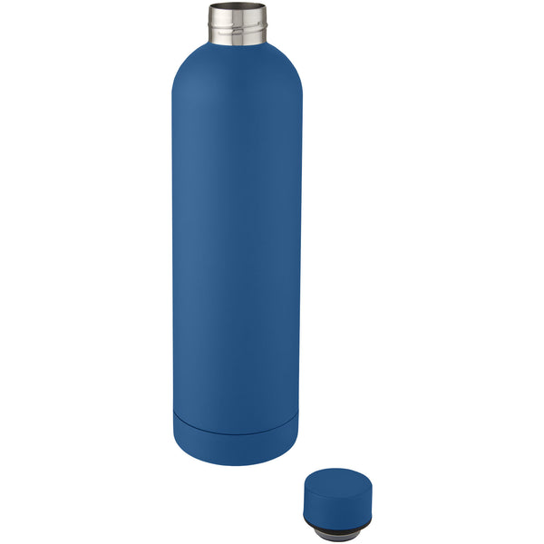 Branded Spring 1 L copper vacuum insulated bottle
