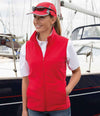 Result Core Micro Fleece Gilet Red