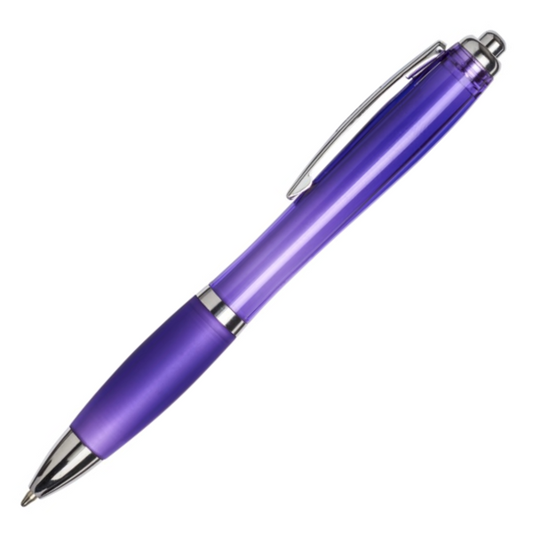 Promotional Curvy Ball Pens | Branded Budget Curvy Pens | Totally Branded