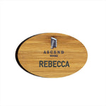 Personalised Bamboo Name Badges