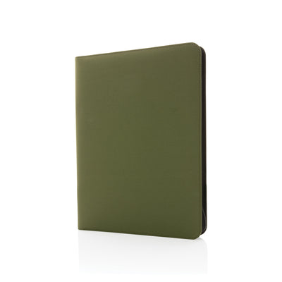 Branded Impact Aware™ deluxe 300D tech portfolio with zipper