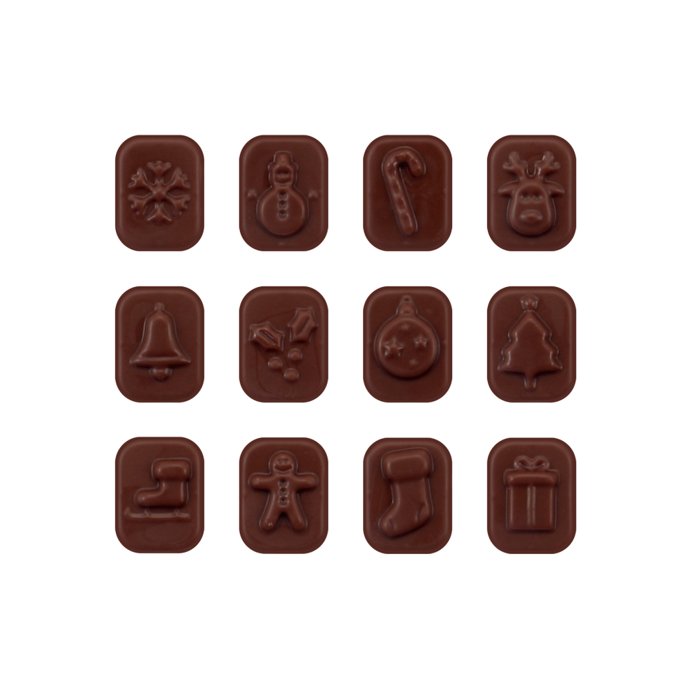 Branded A5 Vegan Dark Chocolate Advent Calendars