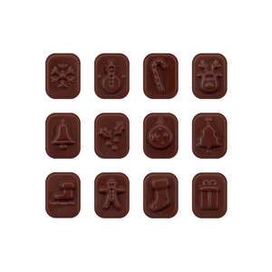 Branded A5 Vegan Dark Chocolate Advent Calendars