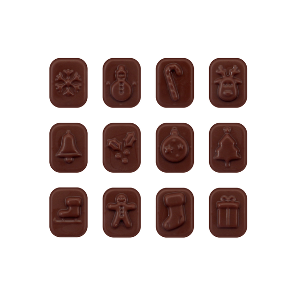 Branded A5 Vegan Dark Chocolate Advent Calendars