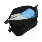 Branded Kezar AWARE™ 500 gsm recycled canvas deluxe weekend bag