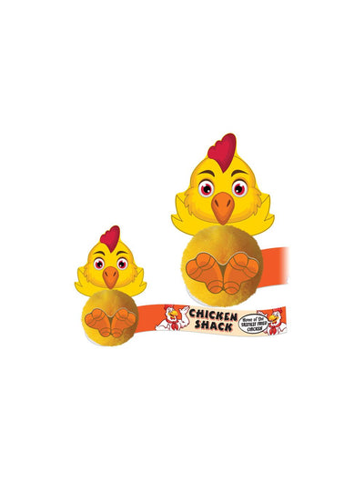 Promo-Pal Chicken perfect for wildlife farms, easter giveaways or fast food| Totally Branded