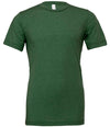 Canvas Unisex Tri-Blend T-Shirt Grass Green Tri-Blend