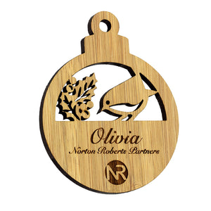 Bamboo Xmas Tree Decoration