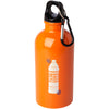 Oregon 400 ml RCS certified single wall stainless steel water bottle with carabiner