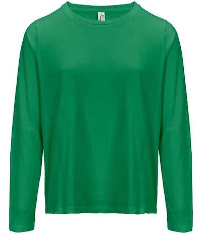 SOL'S Ladies Monarch Long Sleeve T-Shirt Kelly Green